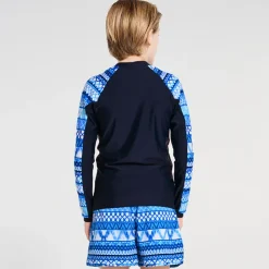 Shop Teens (8-16)^Aqua Blu Long Sleeve Rash Vest Riviera