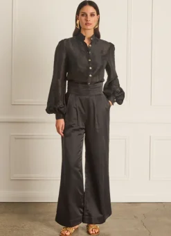 Bottoms^Aqua Blu Ivy Pants Sparrow