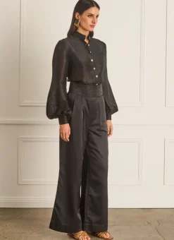 Bottoms^Aqua Blu Ivy Pants Sparrow