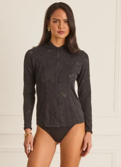 Rash Guards^Aqua Blu Lyla Rash Guard Sparrow
