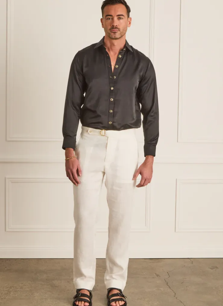 Bottoms|Bottoms^Aqua Blu Starling Jake Pants Blanca