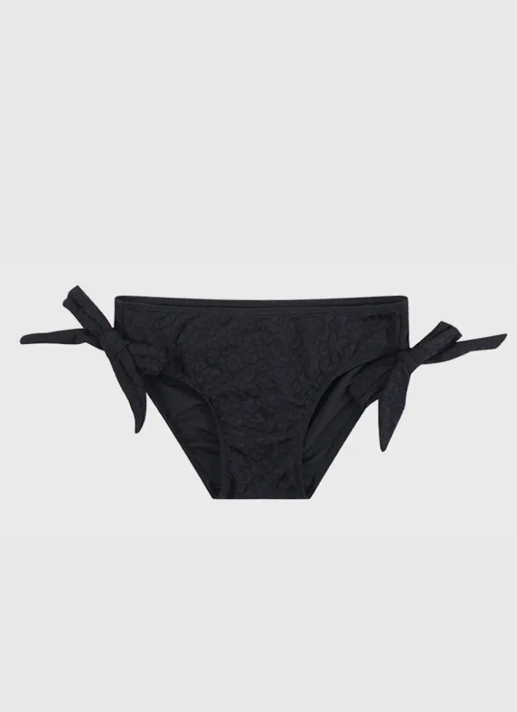 Shop Juniors (3-7)|Bottoms^Aqua Blu Stepping Stones Faux Tie Side Brief (SAMPLE) Liquorice