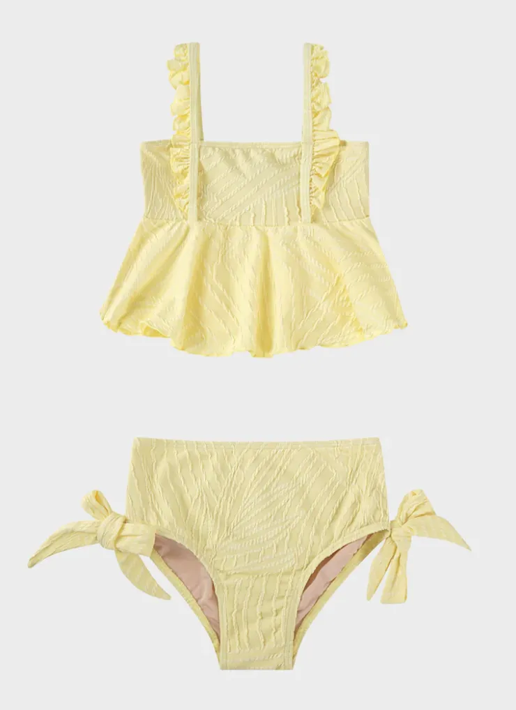 Shop Juniors (3-7)|Sets^Aqua Blu Stepping Stones Frill Bikini Set