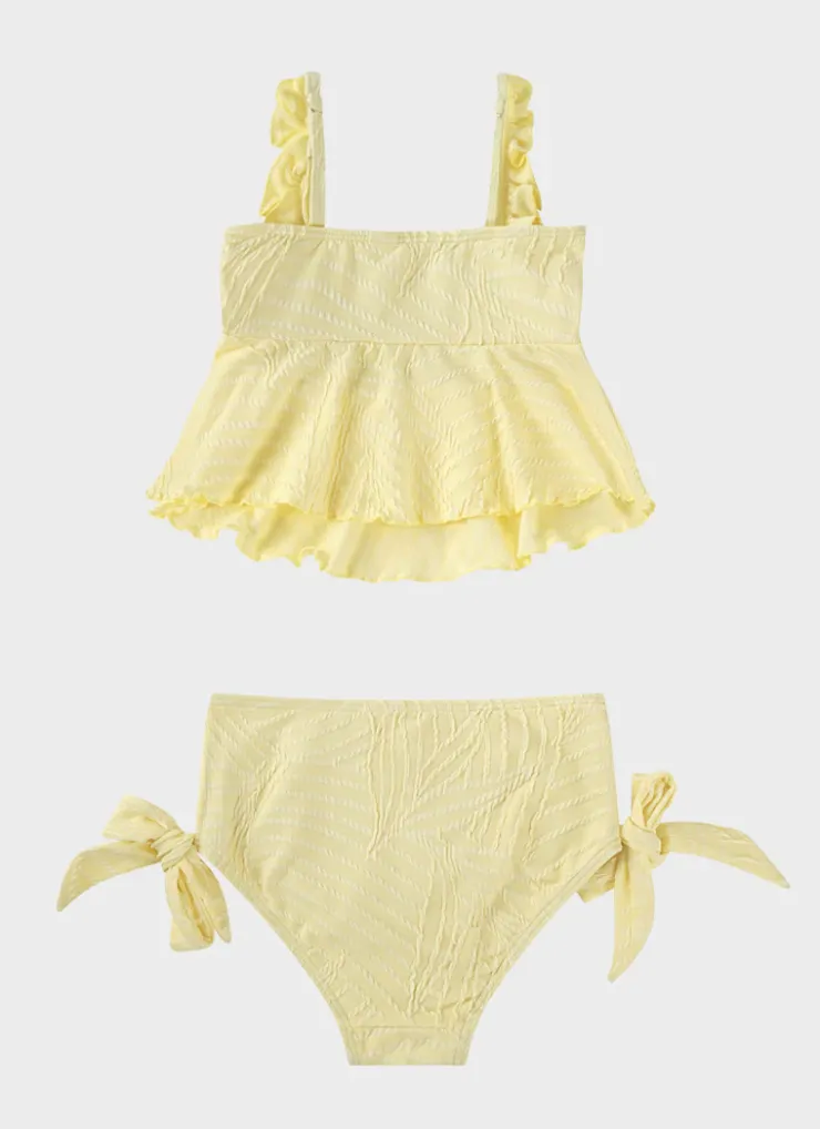 Shop Juniors (3-7)|Sets^Aqua Blu Stepping Stones Frill Bikini Set