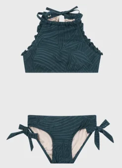 Shop Teens (8-16)|Sets^Aqua Blu Stepping Stones Halter Bikini Set