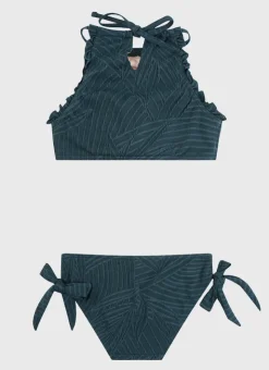 Shop Teens (8-16)|Sets^Aqua Blu Stepping Stones Halter Bikini Set