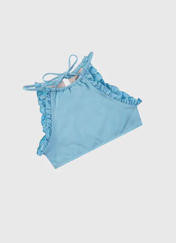 Shop Juniors (3-7)|Sets^Aqua Blu Stepping Stones Halter Neck Bikini Set
