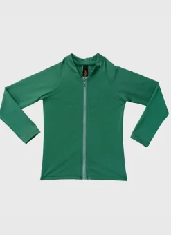 Rashies|Shop Juniors (3-7)^Aqua Blu Stepping Stones Long Sleeve Rash Vest