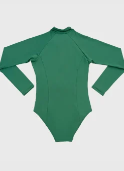Shop Teens (8-16)|Rashies^Aqua Blu Stepping Stones Long Sleeve One Piece