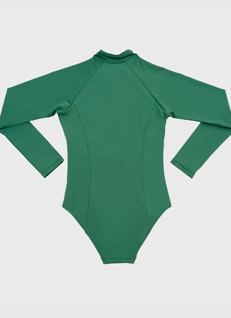 Shop Teens (8-16)|Rashies^Aqua Blu Stepping Stones Long Sleeve One Piece