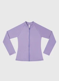 Rashies|Shop Juniors (3-7)^Aqua Blu Stepping Stones Long Sleeve Rash Vest - Kids