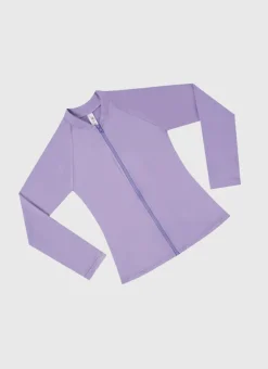 Rashies|Shop Juniors (3-7)^Aqua Blu Stepping Stones Long Sleeve Rash Vest - Kids