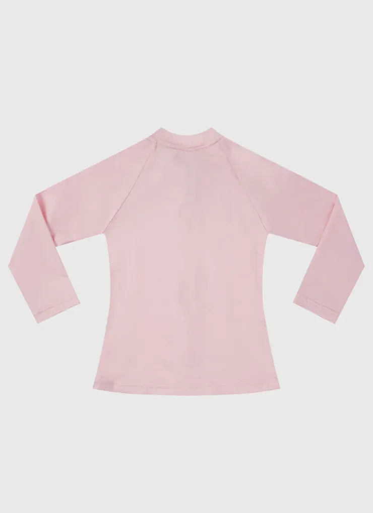 Shop Infants (00-2)|Rashies^Aqua Blu Stepping Stones Long Sleeve Rash Vest - Babies