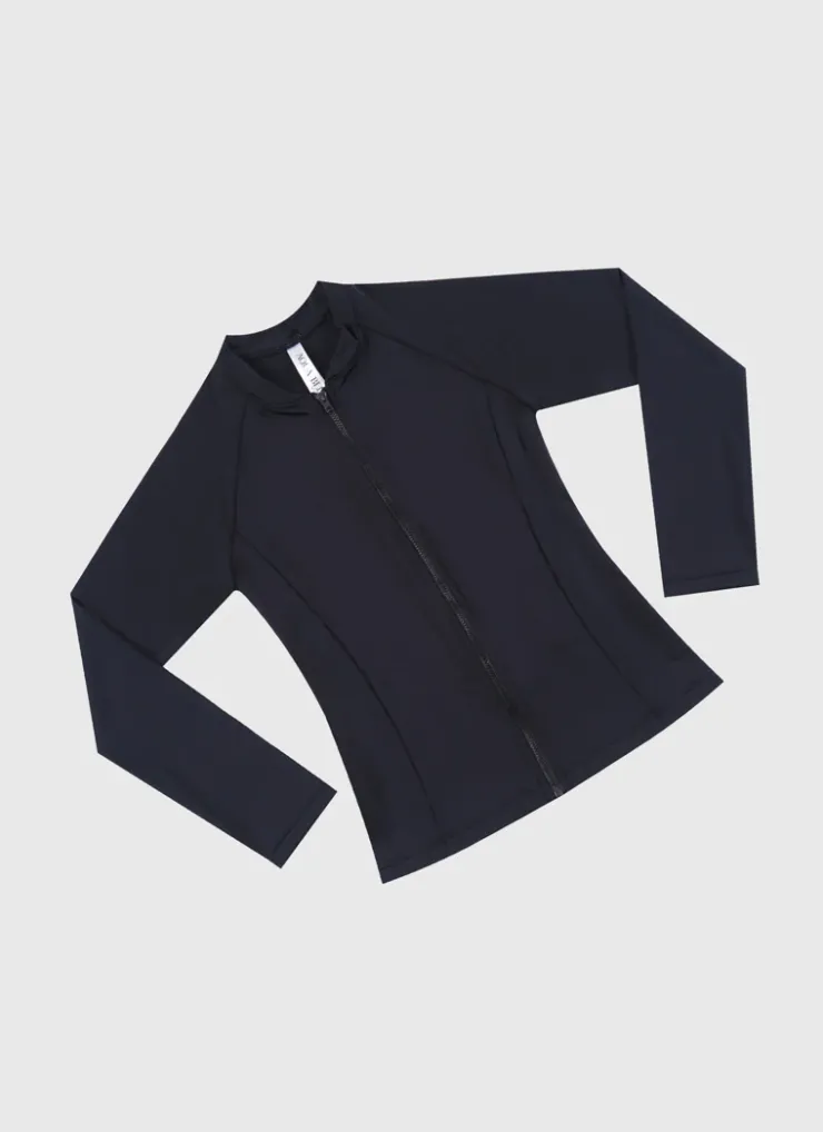 Shop Teens (8-16)|Rashies^Aqua Blu Stepping Stones Long Sleeve Rash Vest - Teens