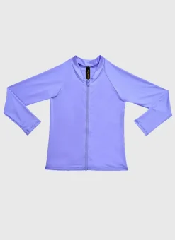 Shop Juniors (3-7)|Rashies^Aqua Blu Stepping Stones Long Sleeve Rash Vest