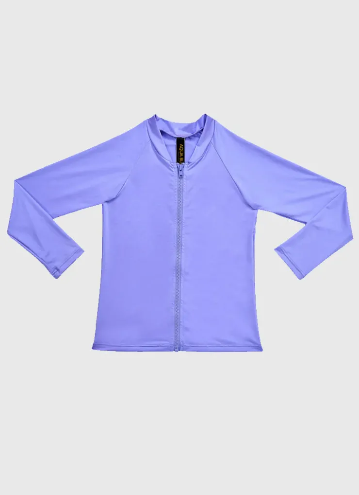 Shop Juniors (3-7)|Rashies^Aqua Blu Stepping Stones Long Sleeve Rash Vest