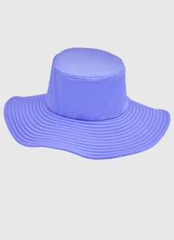 Shop Infants (00-2)|Hats^Aqua Blu Stepping Stones Lycra Hat