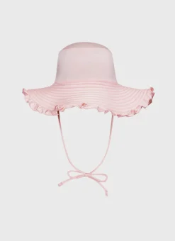 Shop Infants (00-2)|Hats^Aqua Blu Stepping Stones Lycra Hat