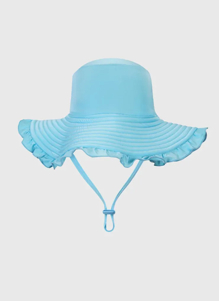 Shop Infants (00-2)|Hats^Aqua Blu Stepping Stones Sun Hat - Babies