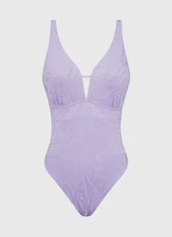 One Pieces^Aqua Blu Alana DD/E Cup One Piece Viola