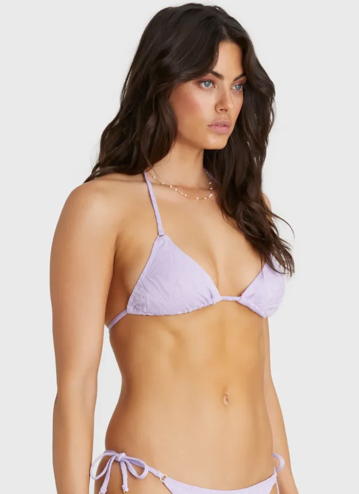 Tops^Aqua Blu Aurora Triangle Viola