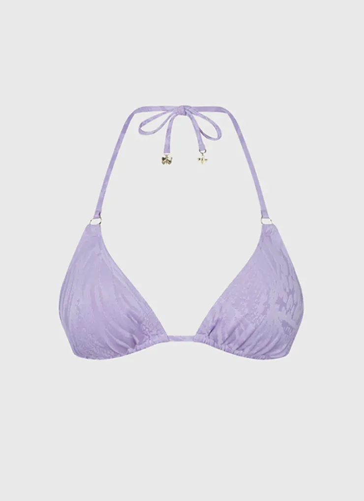 Tops^Aqua Blu Aurora Triangle Viola