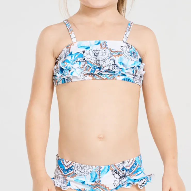 Shop Juniors (3-7)^Aqua Blu Frill Bikini Set (SAMPLE) Wedgewood
