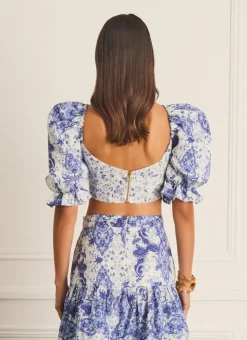 Tops^Aqua Blu Dani Corset Willow