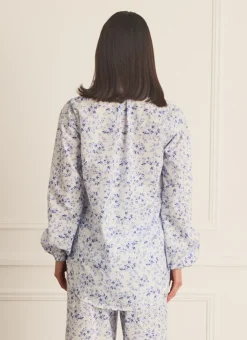 Tops^Aqua Blu Odilia Beach Shirt Willow