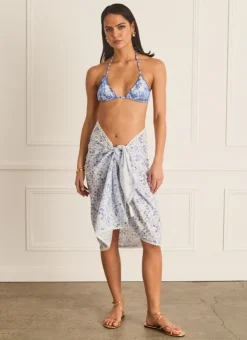 Bottoms^Aqua Blu Pareo Willow